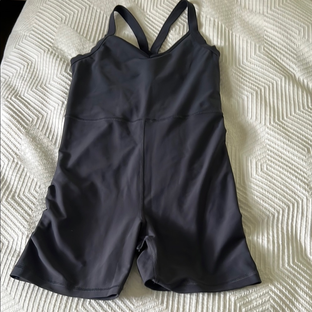 Navy Short Jumpsuit